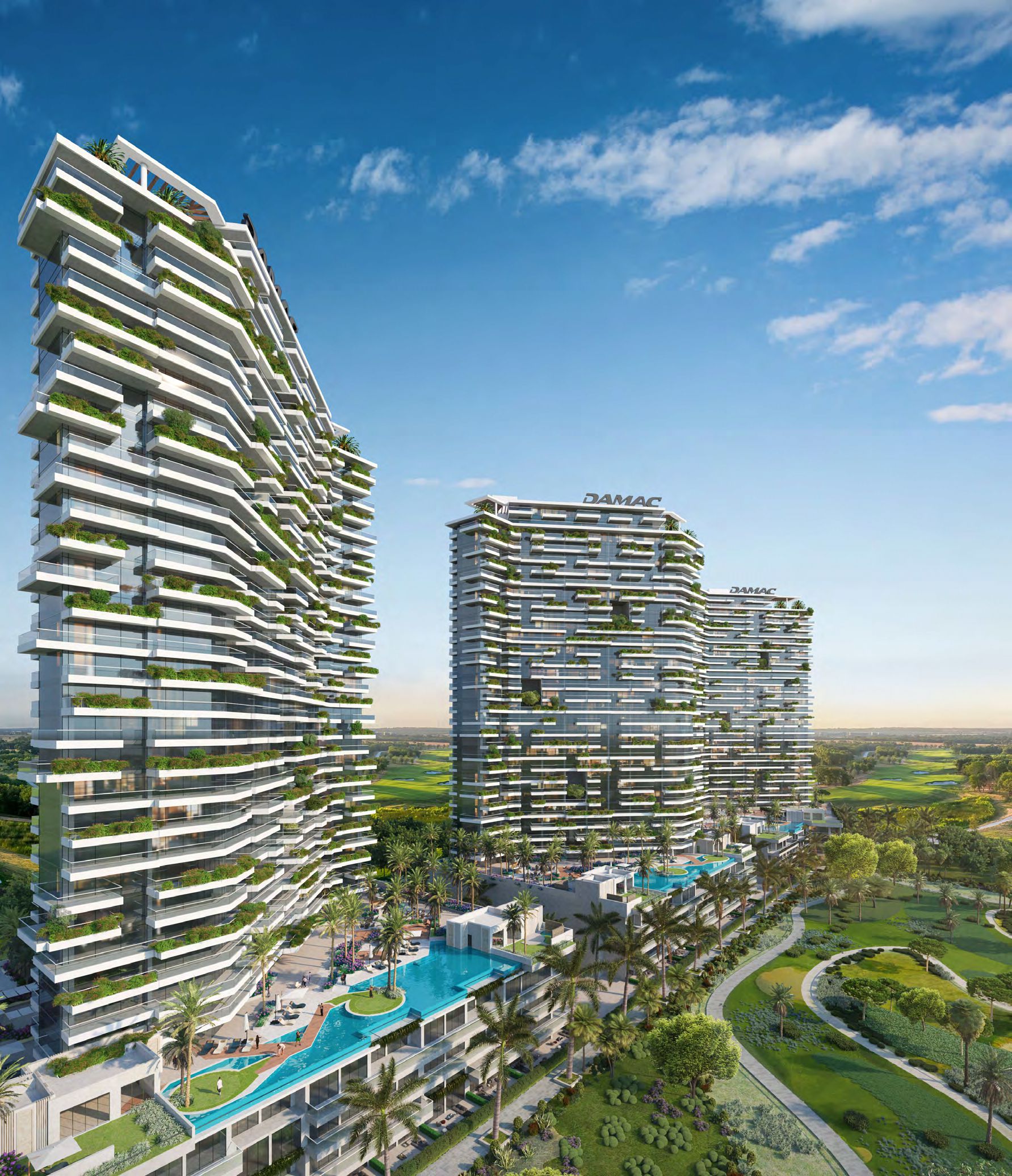 Greens de Golf par Damac